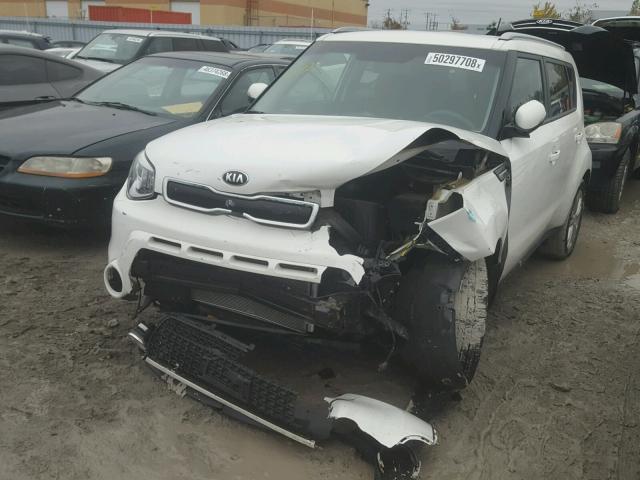 KNDJP3A51G7395917 - 2016 KIA SOUL + WHITE photo 2