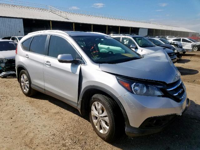 2HKRM3H71EH531751 - 2014 HONDA CR-V EXL SILVER photo 1