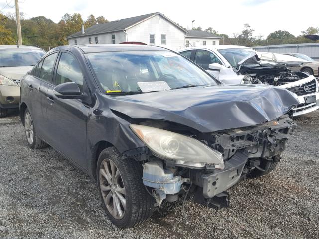 JM1BL1S64A1100380 - 2010 MAZDA 3 S BLACK photo 1