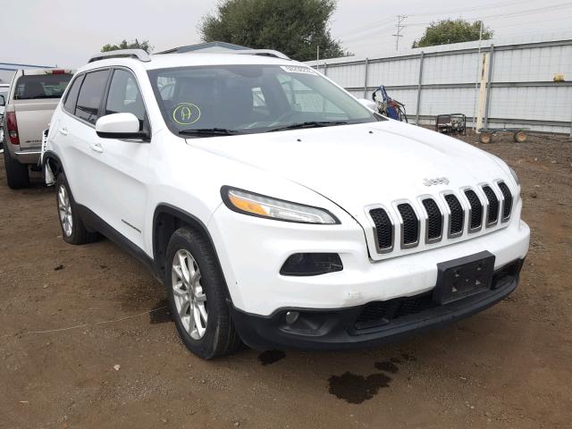 1C4PJLCB1FW730466 - 2015 JEEP CHEROKEE L WHITE photo 1