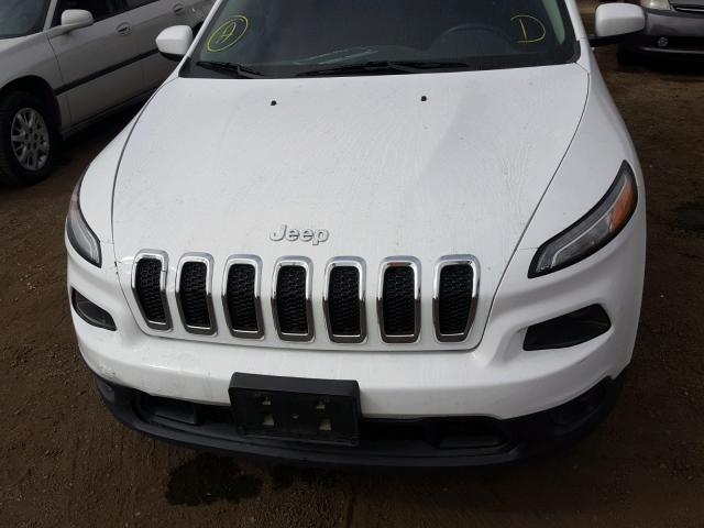 1C4PJLCB1FW730466 - 2015 JEEP CHEROKEE L WHITE photo 9