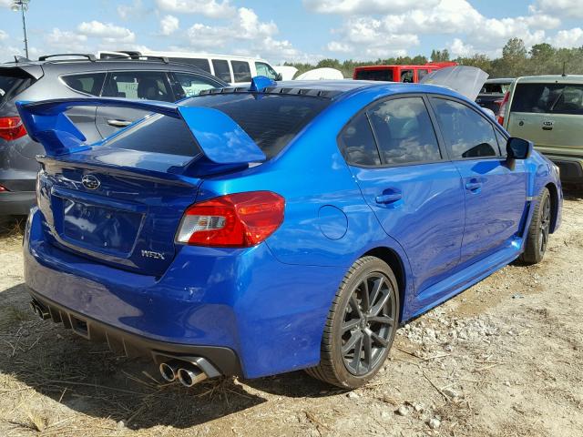 JF1VA1C61J9803167 - 2018 SUBARU WRX PREMIU BLUE photo 4