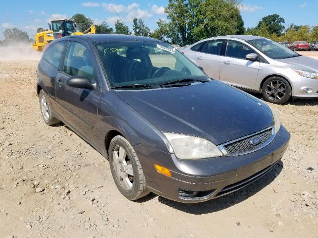 1FAHP31N66W146991 - 2006 FORD FOCUS ZX3 GRAY photo 1