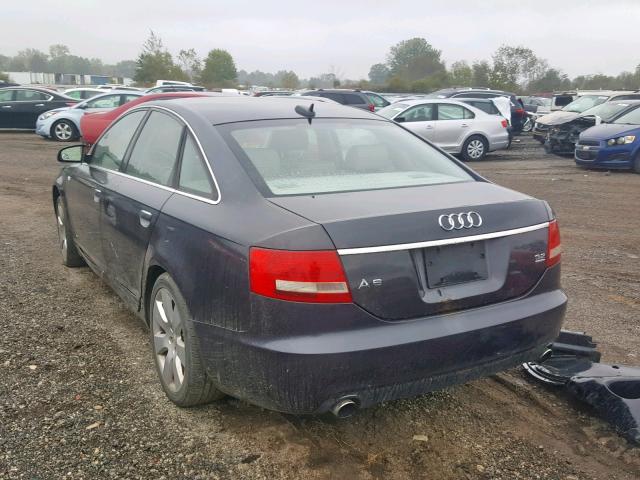 WAUDG74F15N109918 - 2005 AUDI A6 3.2 QUA GRAY photo 3