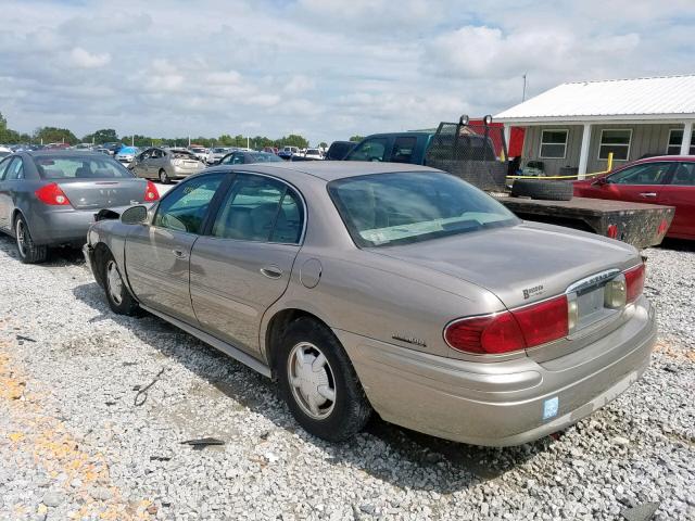 1G4HP54KXYU182197 - 2000 BUICK LESABRE CU BLUE photo 3