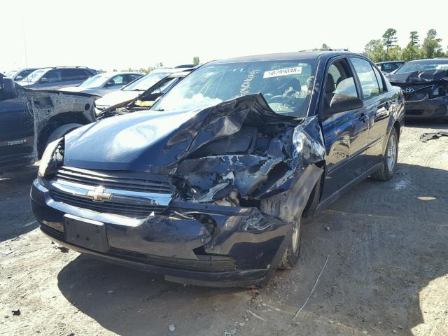 1G1ZT52885F192716 - 2005 CHEVROLET MALIBU LS ლურჯი ფოტო 2