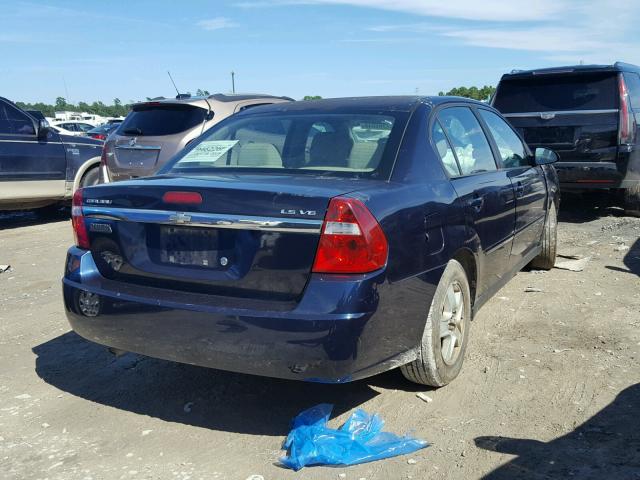 1G1ZT52885F192716 - 2005 CHEVROLET MALIBU LS ლურჯი ფოტო 4