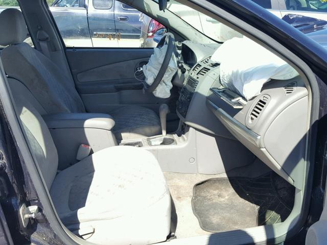 1G1ZT52885F192716 - 2005 CHEVROLET MALIBU LS ლურჯი ფოტო 5