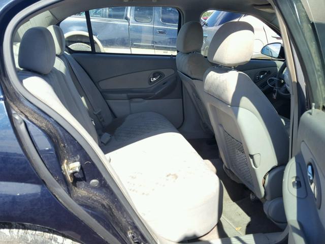 1G1ZT52885F192716 - 2005 CHEVROLET MALIBU LS ლურჯი ფოტო 6