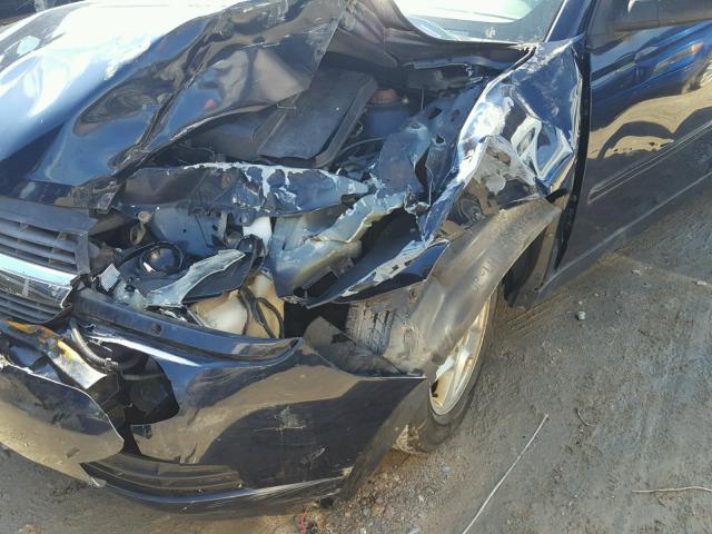 1G1ZT52885F192716 - 2005 CHEVROLET MALIBU LS ლურჯი ფოტო 9