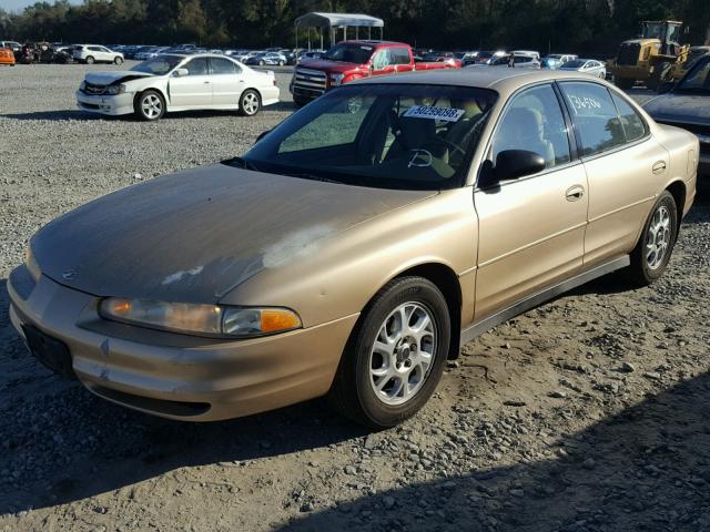 1G3WH52H62F103684 - 2002 OLDSMOBILE INTRIGUE G TAN photo 2
