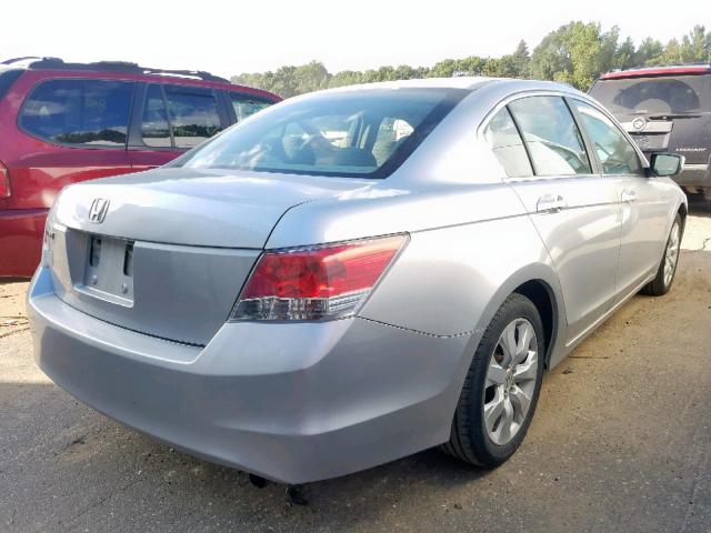 1HGCP26779A161057 - 2009 HONDA ACCORD EX SILVER photo 4