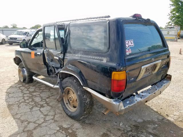 JT3VN39W9S0178190 - 1995 TOYOTA 4RUNNER VN BLACK photo 3