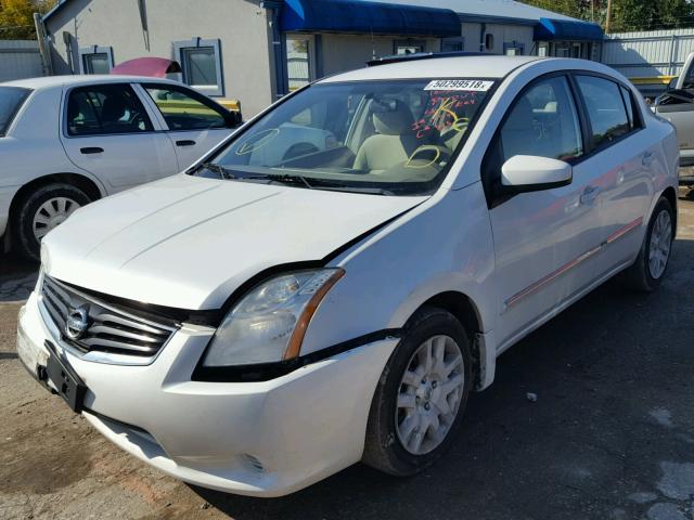 3N1AB6AP7AL688938 - 2010 NISSAN SENTRA 2.0 WHITE photo 2