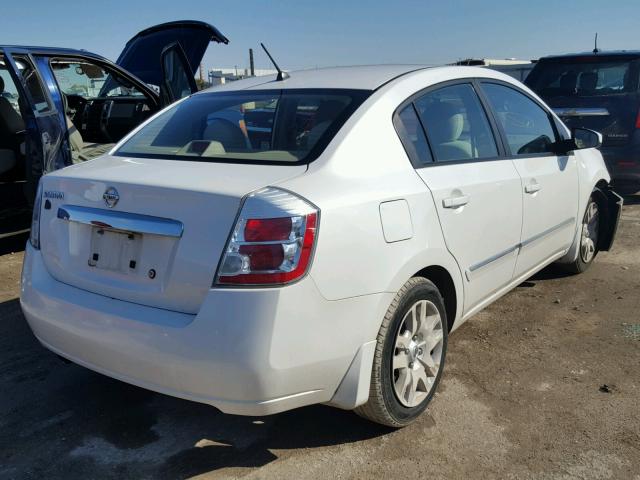 3N1AB6AP7AL688938 - 2010 NISSAN SENTRA 2.0 WHITE photo 4