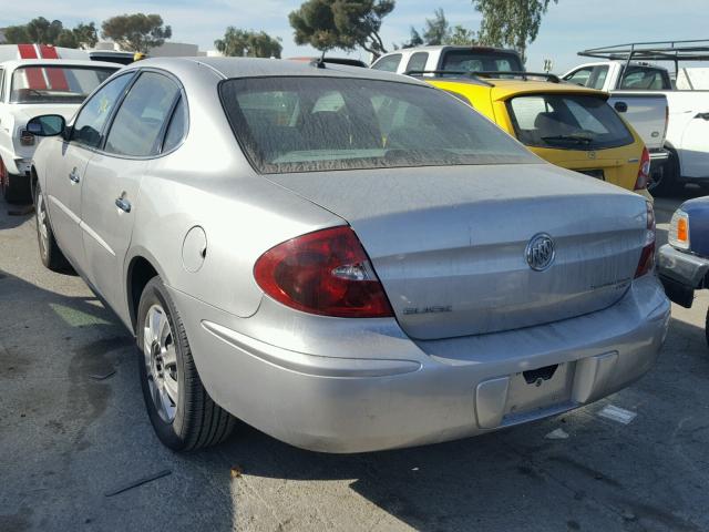 2G4WC582461168382 - 2006 BUICK LACROSSE C SILVER photo 3