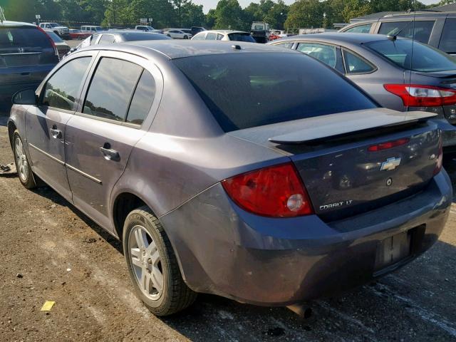 1G1AL58F867687481 - 2006 CHEVROLET COBALT LT PURPLE photo 3