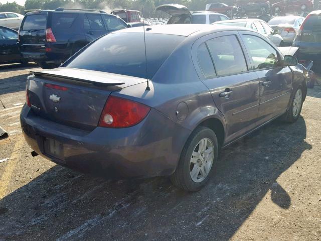 1G1AL58F867687481 - 2006 CHEVROLET COBALT LT PURPLE photo 4