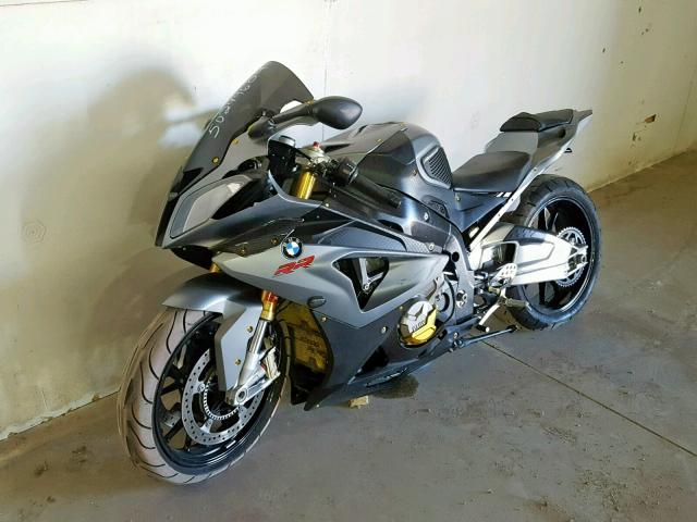 WB1053406DZL17163 - 2013 BMW S 1000 RR GRAY photo 2