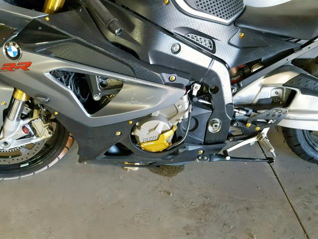 WB1053406DZL17163 - 2013 BMW S 1000 RR GRAY photo 7