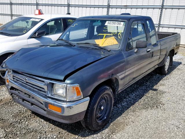 JT4RN93P7S5113293 - 1995 TOYOTA PICKUP 1/2 GREEN photo 2