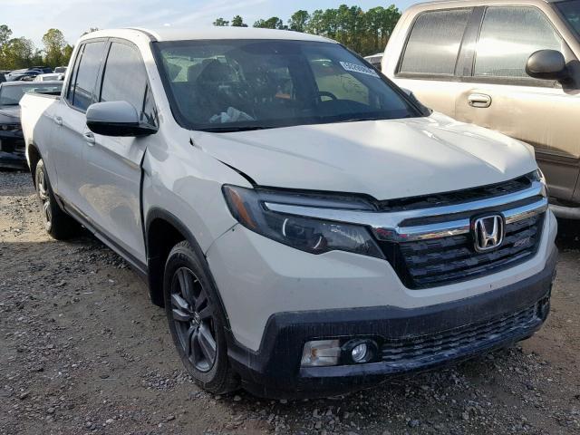 5FPYK2F16KB001223 - 2019 HONDA RIDGELINE WHITE photo 1