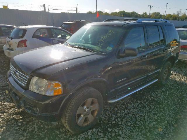 1FMZU75E64UB95587 - 2004 FORD EXPLORER L BLACK photo 2