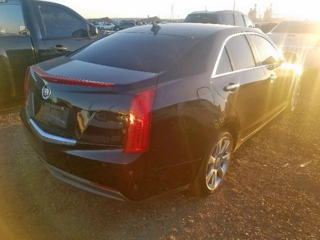 1G6AB5RA5D0115113 - 2013 CADILLAC ATS LUXURY BLACK photo 4