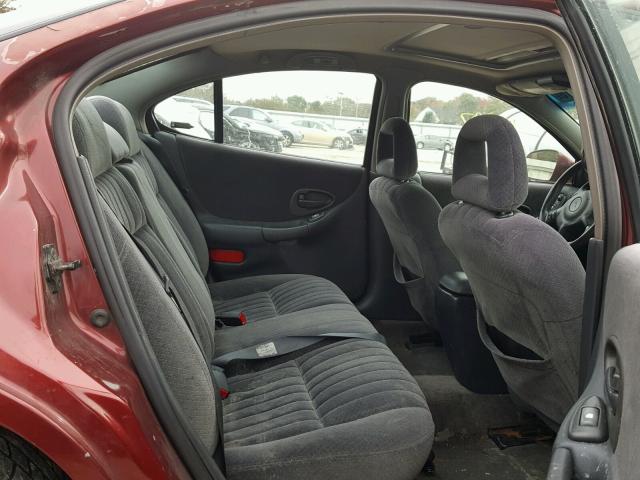 1G2WP52K72F263169 - 2002 PONTIAC GRAND PRIX BURGUNDY photo 6