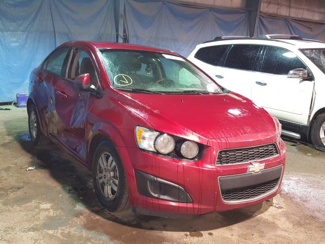 1G1JA5SH1C4175042 - 2012 CHEVROLET SONIC LS Qırmızı foto 1