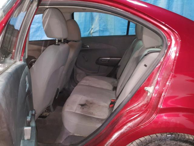 1G1JA5SH1C4175042 - 2012 CHEVROLET SONIC LS Qırmızı foto 6