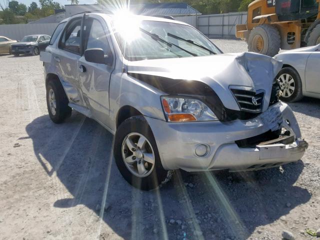 KNDJC735185858085 - 2008 KIA SORENTO EX SILVER photo 1