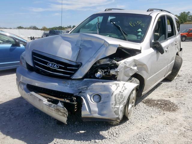 KNDJC735185858085 - 2008 KIA SORENTO EX SILVER photo 2