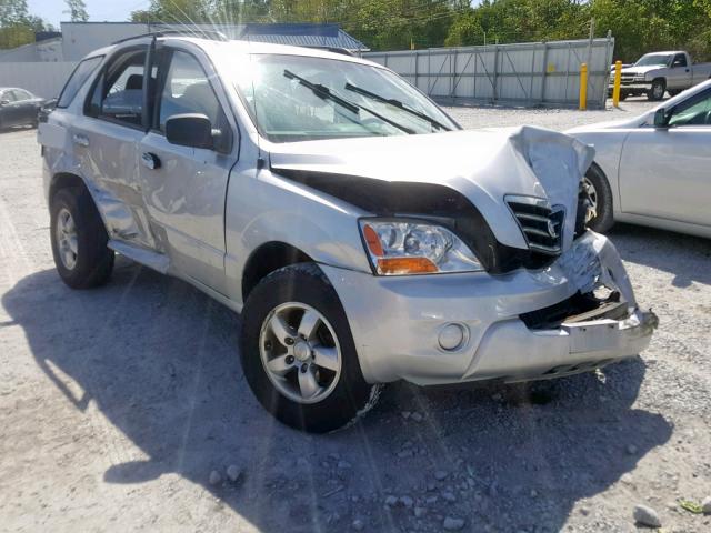 KNDJC735185858085 - 2008 KIA SORENTO EX SILVER photo 9