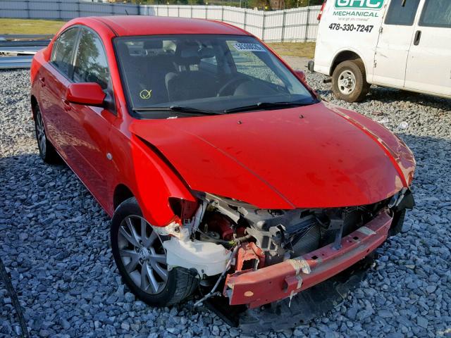 JM1BK32F671769239 - 2007 MAZDA 3 I RED photo 1