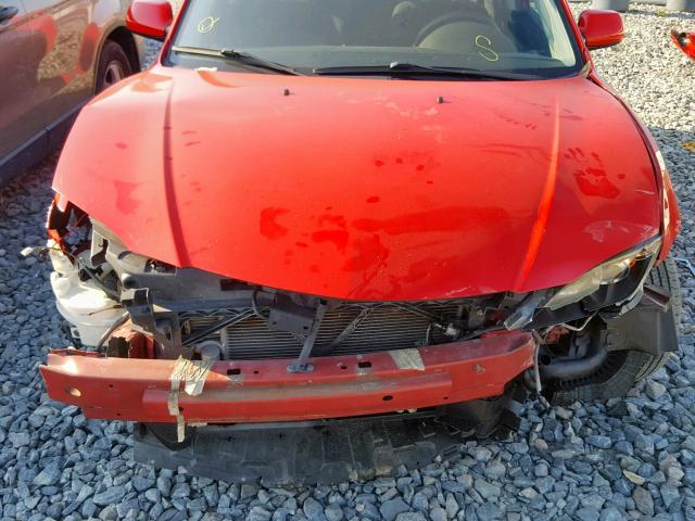 JM1BK32F671769239 - 2007 MAZDA 3 I RED photo 9