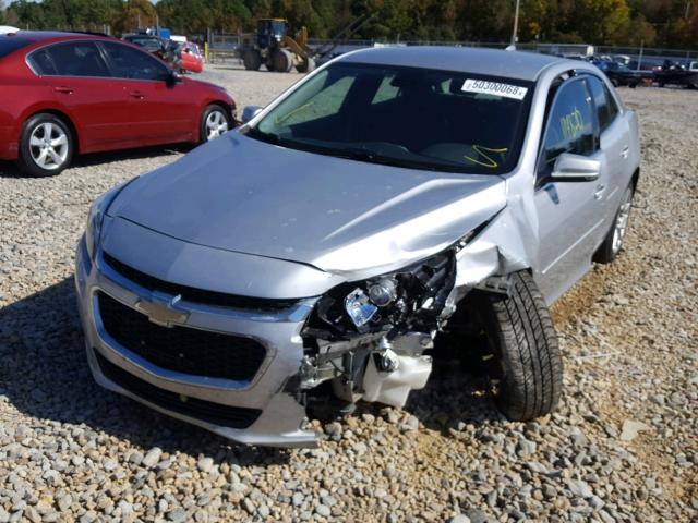 1G11C5SL8FU121546 - 2015 CHEVROLET MALIBU 1LT SILVER photo 2