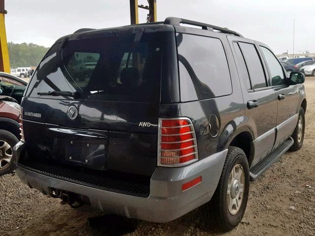 4M2ZU86E72ZJ27852 - 2002 MERCURY MOUNTAINEE BLACK photo 4