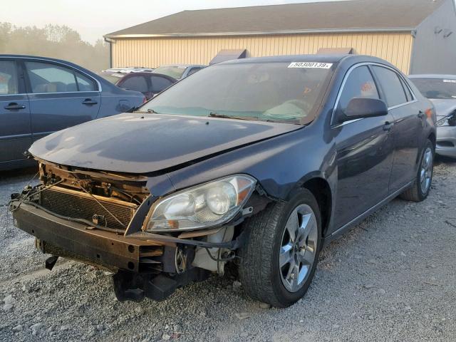 1G1ZC5EB8A4165447 - 2010 CHEVROLET MALIBU 1LT 黑色 照片 2