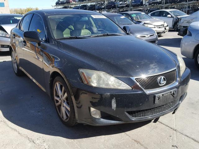 JTHBK262465019281 - 2006 LEXUS IS 250 BLACK photo 1