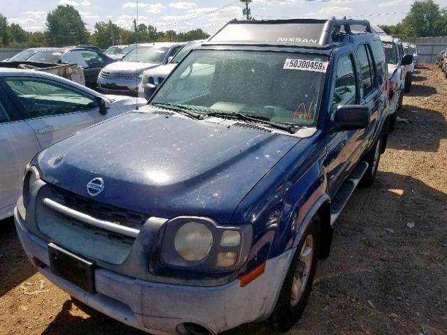 5N1ED28Y54C654654 - 2004 NISSAN XTERRA XE BLUE photo 2