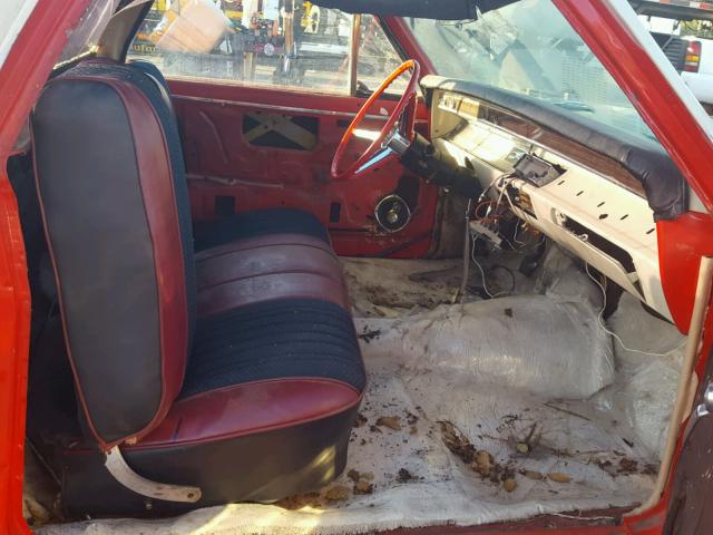 0000136807Z156324 - 1967 CHEVROLET EL CAMINO RED photo 5