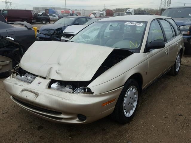 1G8ZK827XVZ399331 - 1997 SATURN SW2 BEIGE photo 2