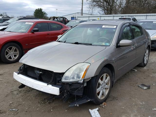 1N4BA41E05C852433 - 2005 NISSAN MAXIMA SE GOLD photo 2