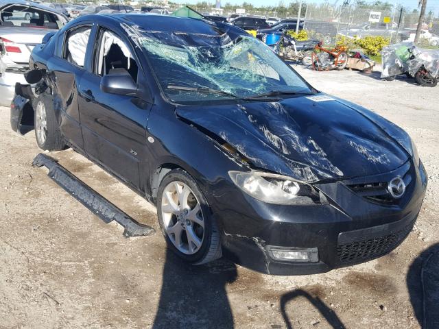 JM1BK323271739449 - 2007 MAZDA 3 S BLACK photo 1