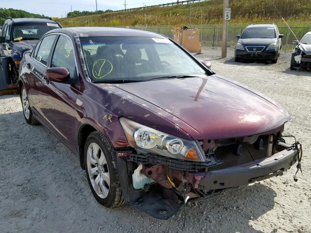 1HGCP2F83AA044864 - 2010 HONDA ACCORD EXL MAROON photo 1