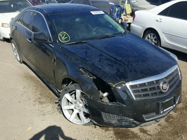 1G6AA5RAXE0100210 - 2014 CADILLAC ATS BLACK photo 1