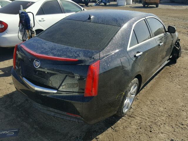 1G6AA5RAXE0100210 - 2014 CADILLAC ATS BLACK photo 4