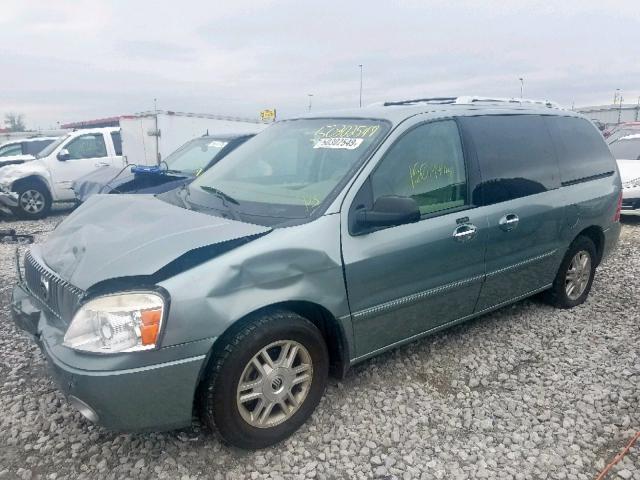 2MRDA22267BJ01364 - 2007 MERCURY MONTEREY L BLUE photo 2