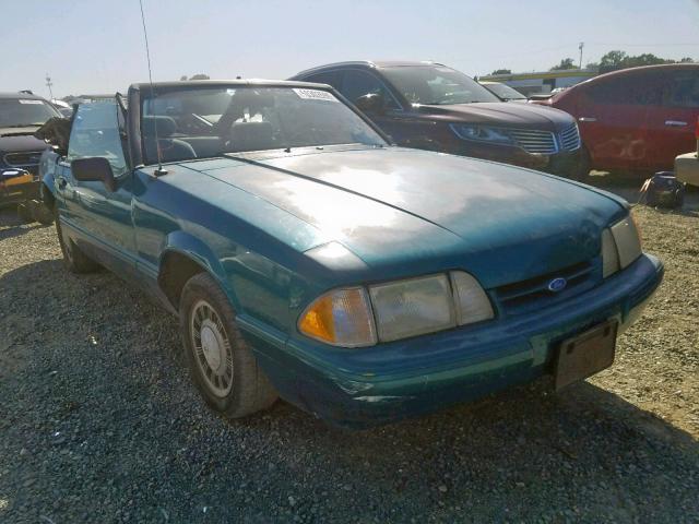 1FACP44M1PF145414 - 1993 FORD MUSTANG LX TURQUOISE photo 1